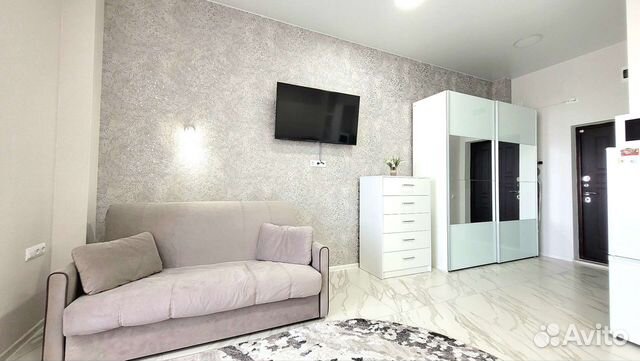 

Квартира-студия, 33 м², 2 кровати