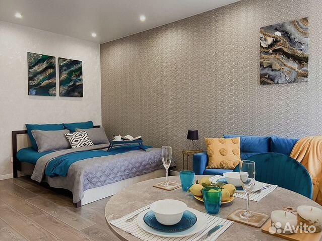 

Квартира-студия, 30,4 м², 2 кровати