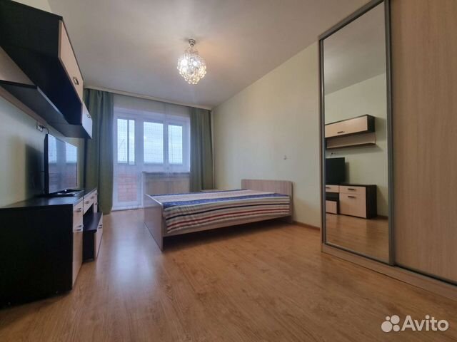 

1-к. квартира, 54 м², 2 кровати