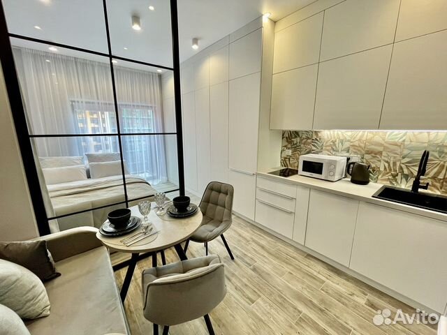 

Квартира-студия, 30 м², 2 кровати