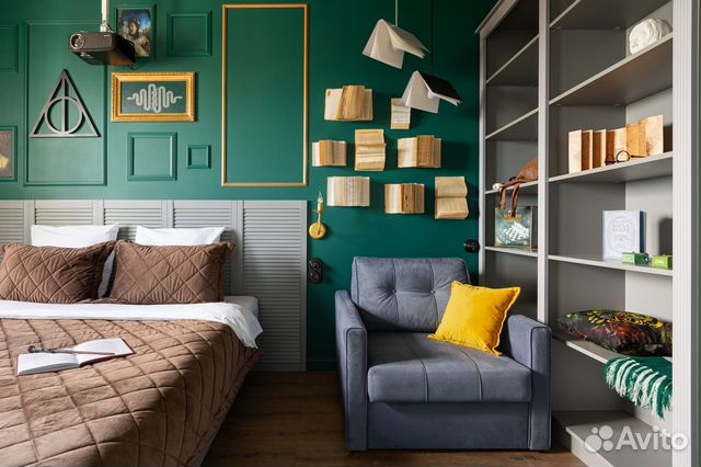 

1-к. квартира, 40 м², 3 кровати