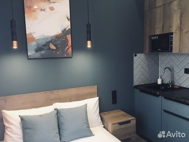 

Квартира-студия, 17 м², 2 кровати