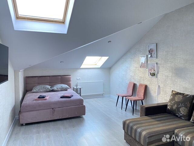 

1-к. квартира, 53 м², 2 кровати