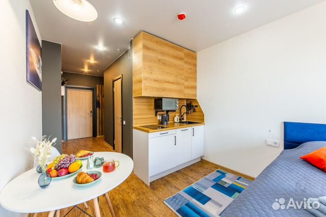 

Квартира-студия, 25 м², 1 кровать