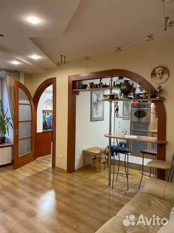

1-к. квартира, 45 м², 3 кровати