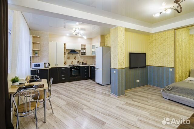

Квартира-студия, 40 м², 3 кровати