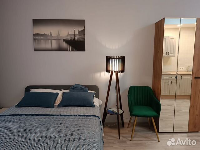 

Квартира-студия, 24 м², 1 кровать