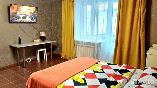 

1-к. квартира, 34 м², 2 кровати