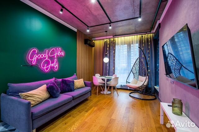 

1-к. квартира, 52 м², 2 кровати