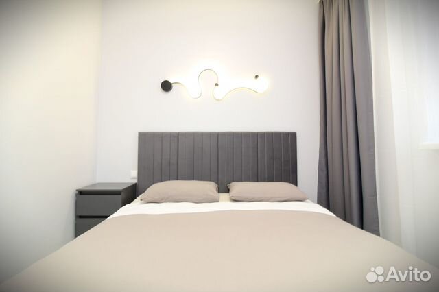 

1-к. квартира, 45,5 м², 2 кровати
