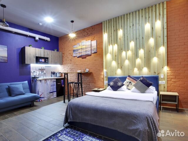 

Квартира-студия, 26 м², 2 кровати