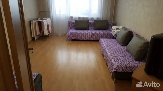 

1-к. квартира, 42 м², 3 кровати