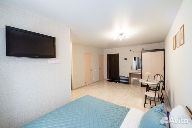 

Квартира-студия, 29 м², 1 кровать