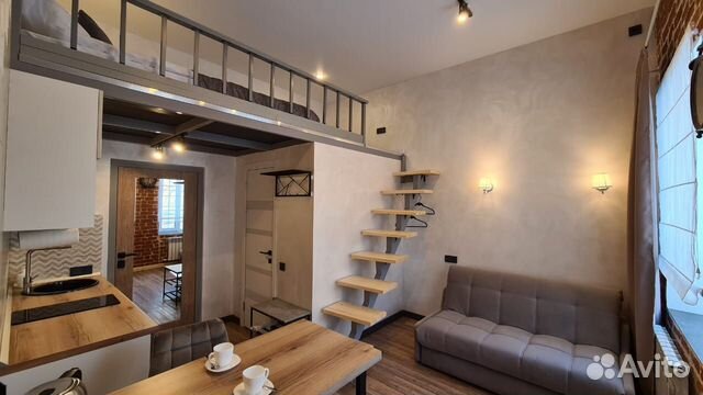 

Квартира-студия, 20 м², 2 кровати