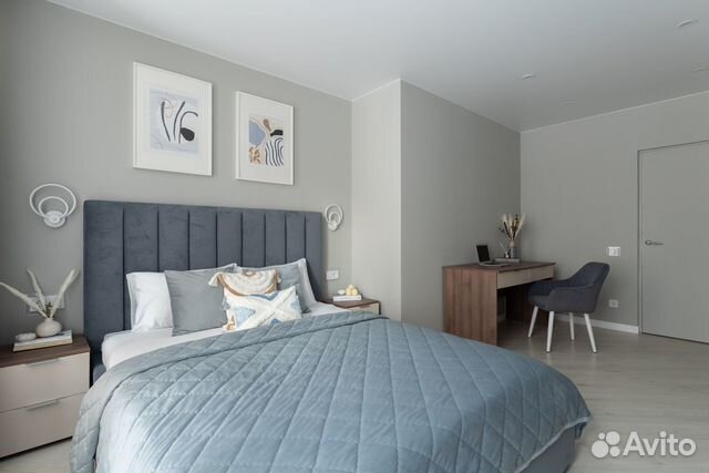 

1-к. квартира, 40 м², 2 кровати