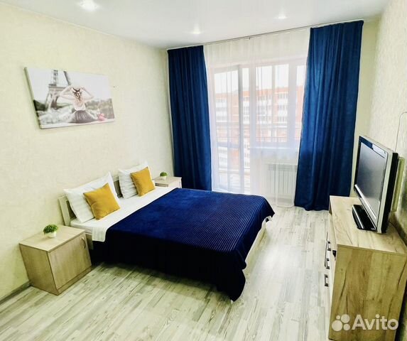 

Квартира-студия, 35 м², 2 кровати