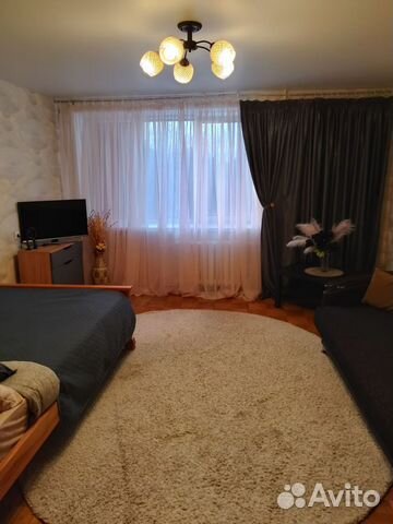 

1-к. квартира, 40 м², 3 кровати