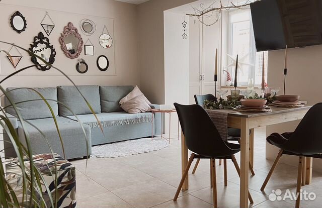 

1-к. квартира, 41 м², 2 кровати