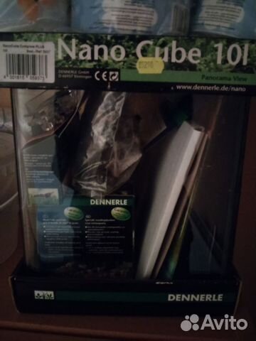 Аквариум новый nano cub 10 купить на Зозу.ру - фотография № 1