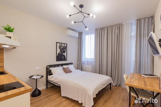 

Квартира-студия, 23 м², 1 кровать