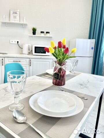 

1-к. квартира, 40 м², 2 кровати