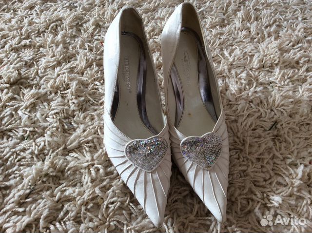 Туфли белые свадебные Туфли белые свадебные