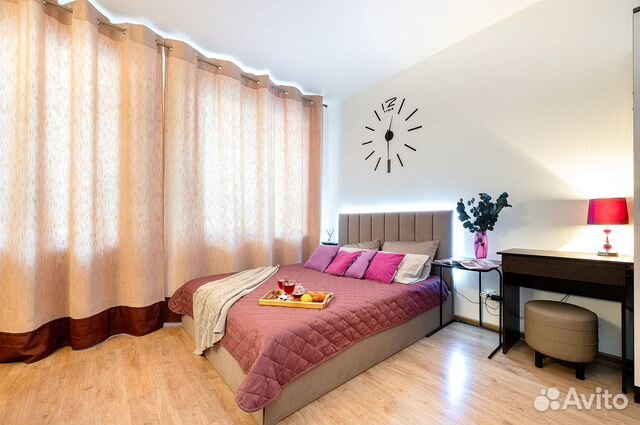 

Квартира-студия, 36 м², 2 кровати