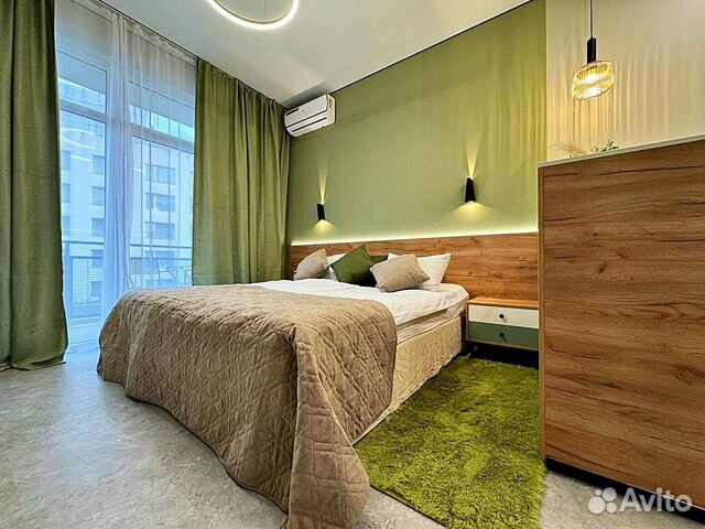

Квартира-студия, 28 м², 2 кровати