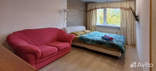 

1-к. квартира, 40 м², 2 кровати