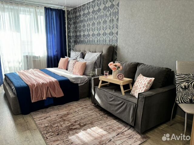 

Квартира-студия, 30 м², 2 кровати