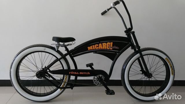 Велочоппер Micargi Bicycles Royal Dutch Black купить в