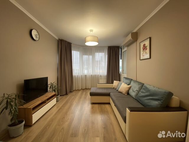 

1-к. квартира, 46 м², 3 кровати