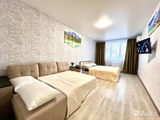 

1-к. квартира, 50 м², 2 кровати