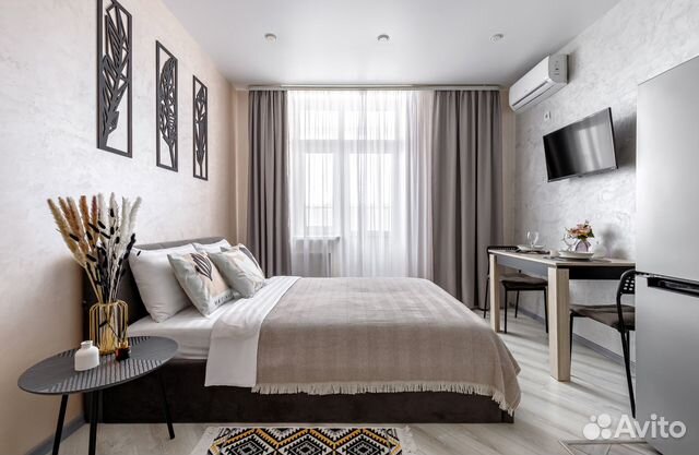 

Квартира-студия, 27 м², 1 кровать