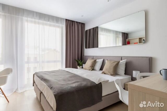 

Квартира-студия, 27 м², 1 кровать