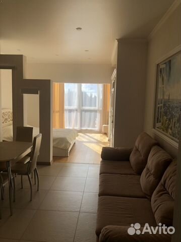 

Квартира-студия, 43 м², 2 кровати