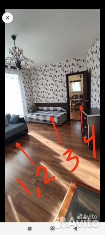 

1-к. квартира, 45 м², 3 кровати