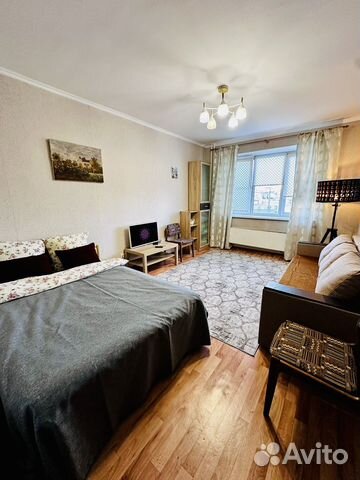 

1-к. квартира, 45 м², 2 кровати