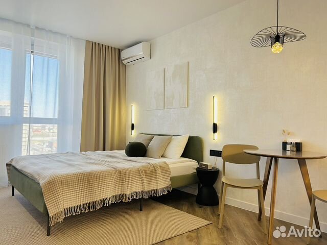 

Квартира-студия, 33 м², 2 кровати