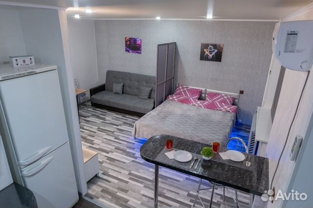 

Квартира-студия, 30 м², 2 кровати