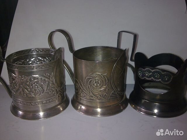 Подстаканники СССР Подстаканники СССР