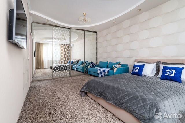 

1-к. квартира, 50 м², 3 кровати