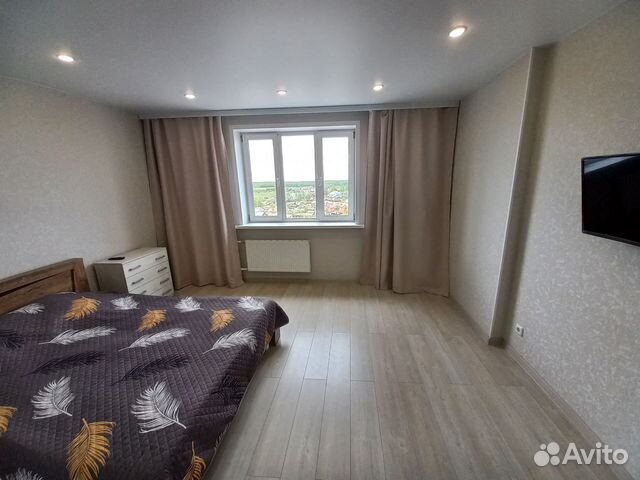

1-к. квартира, 40 м², 2 кровати