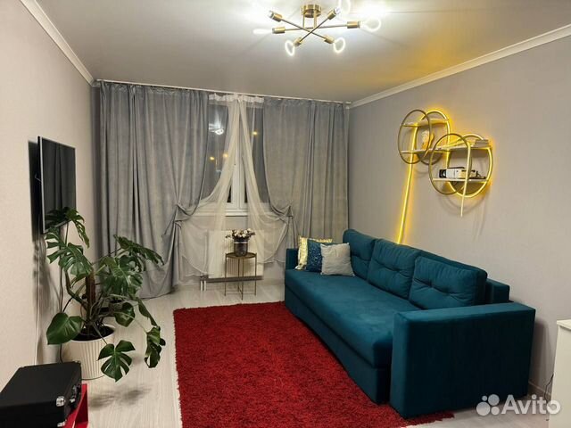 

1-к. квартира, 38 м², 2 кровати