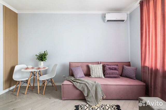 

Квартира-студия, 32 м², 2 кровати