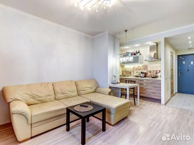

Квартира-студия, 30 м², 2 кровати