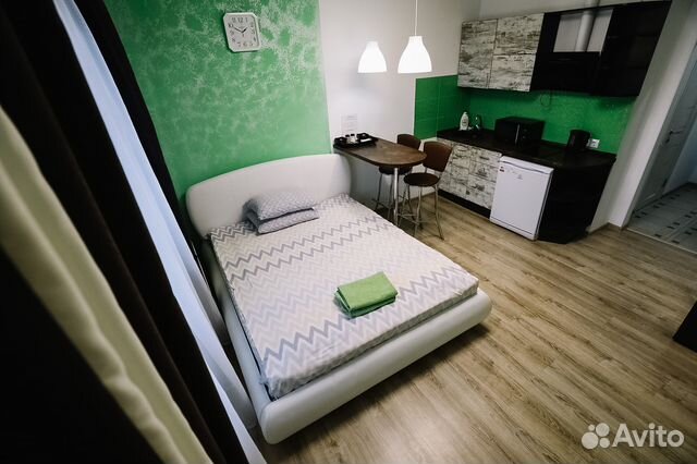 

Квартира-студия, 30 м², 1 кровать