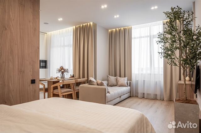

1-к. квартира, 46 м², 2 кровати