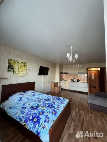 

Квартира-студия, 50 м², 2 кровати