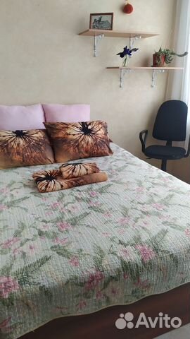 

1-к. квартира, 50 м², 2 кровати